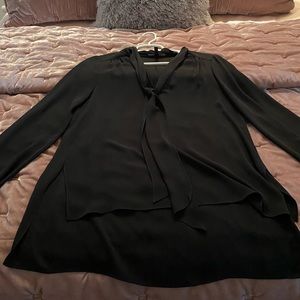 BCBGMaxaria Black Blouse